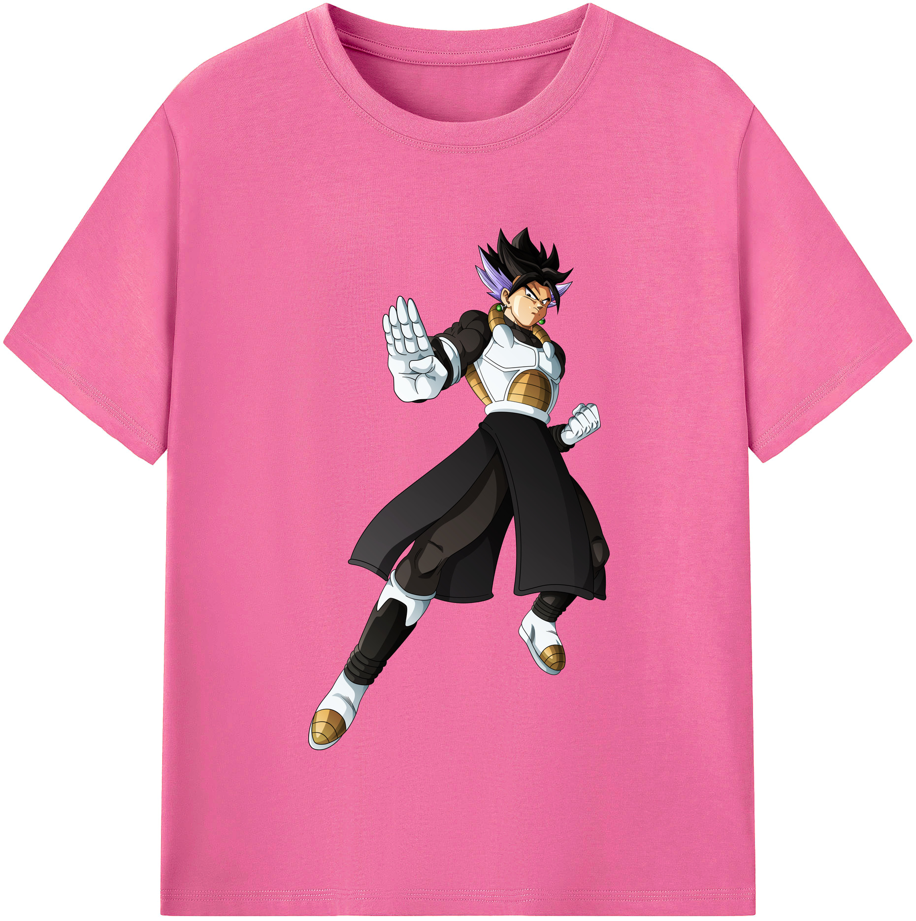 （画像用） ドラゴンボール ベジット DRAGON BALL Vegetto レディースカジュアルプリントTシャツ（綿100％）